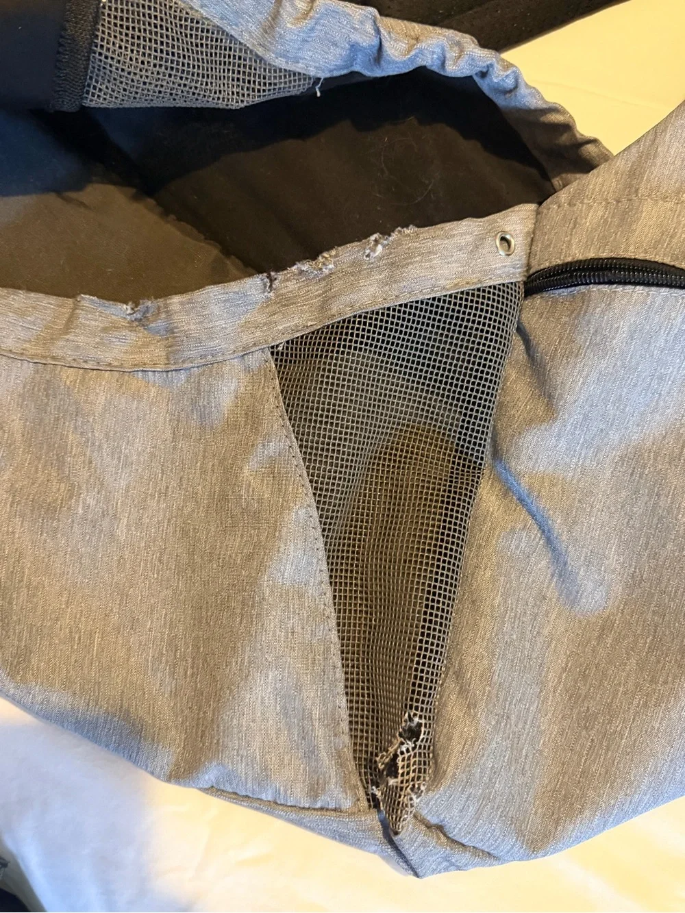 Outward Hound Gray Shoulder Pet Sling Carrier